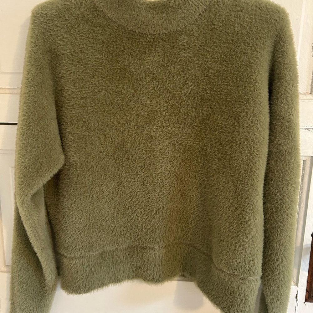 Bailey 44 Sage Green Turtleneck Sweater